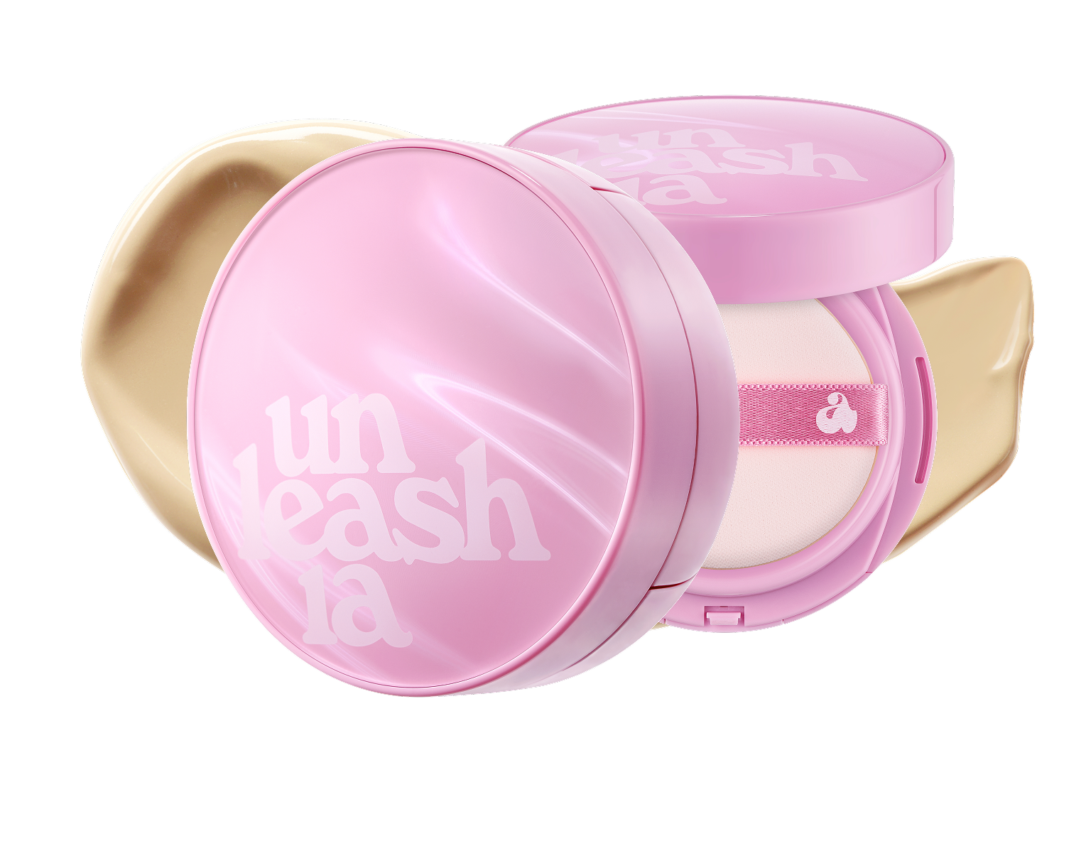 Don’t Touch Glass Pink Cushion